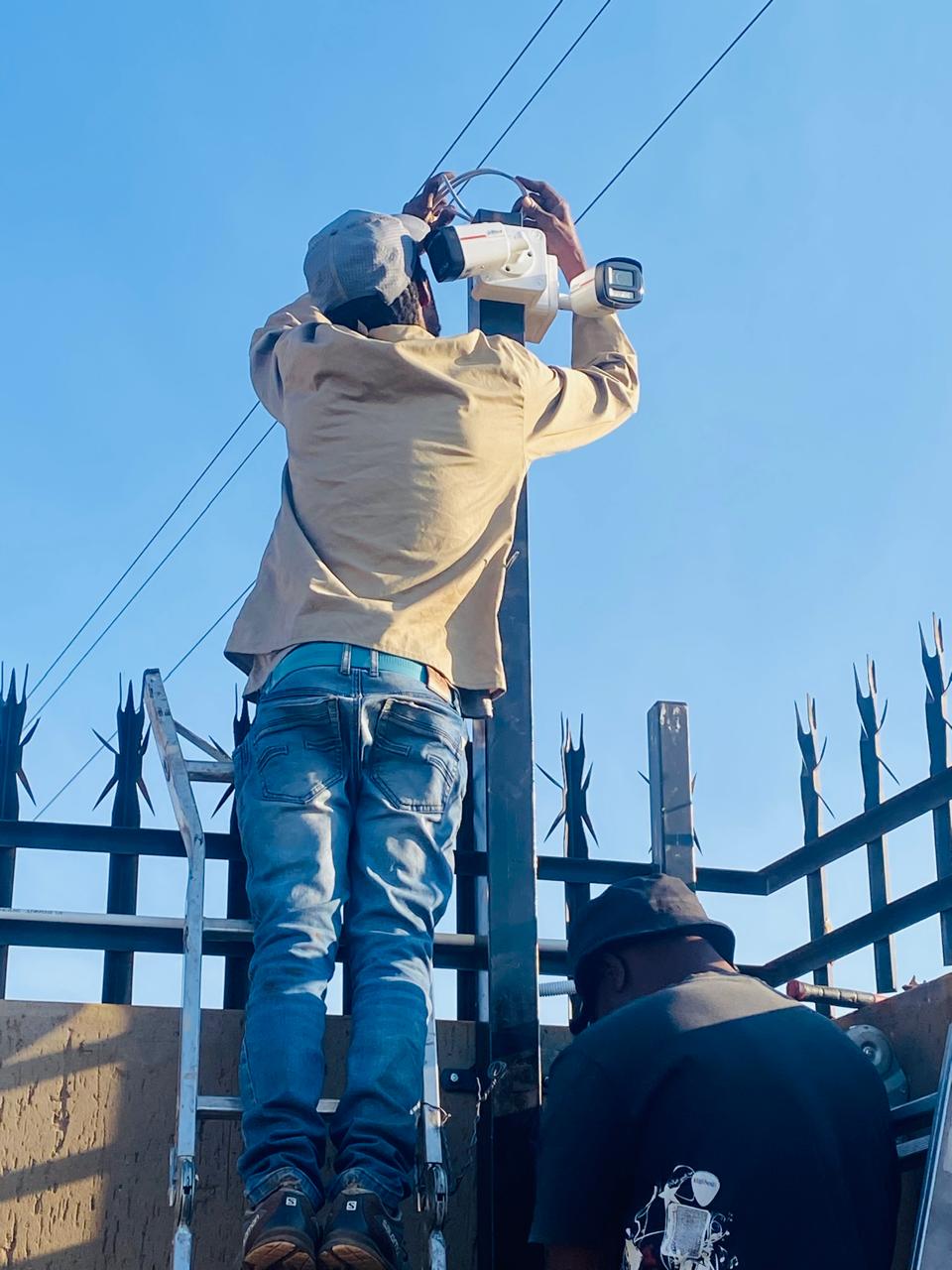 CCTV camera installation