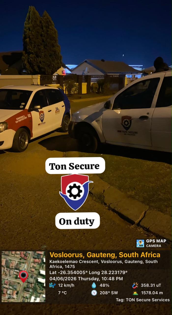 Response vehicles on duty, Vosloorus
